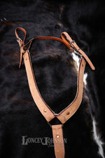 Load image into Gallery viewer, Rough-Out Straight Breast Collar with Stainless Steel Hardware
