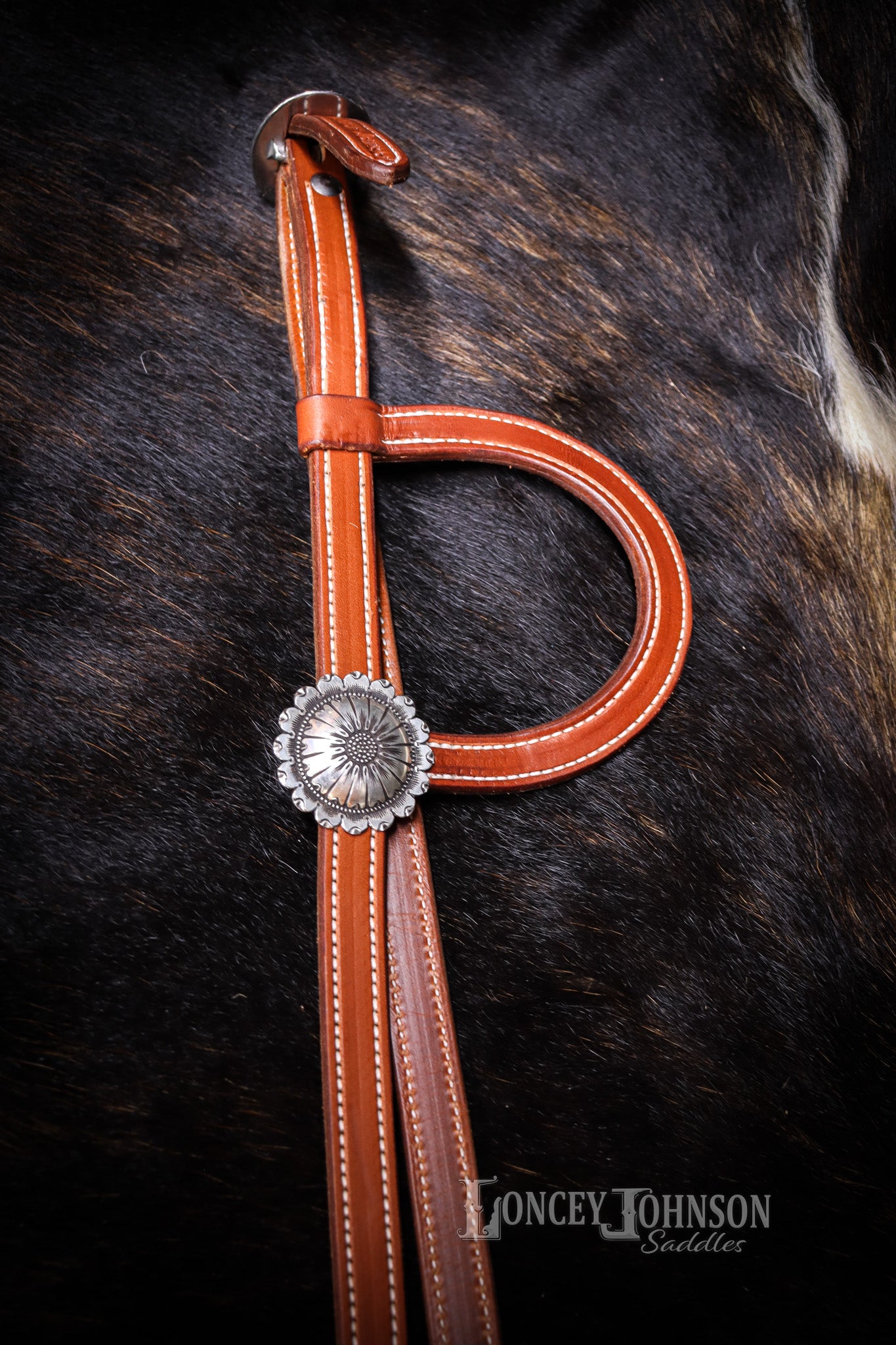 Loup Ear Bridle with Pat Horlacher Silver