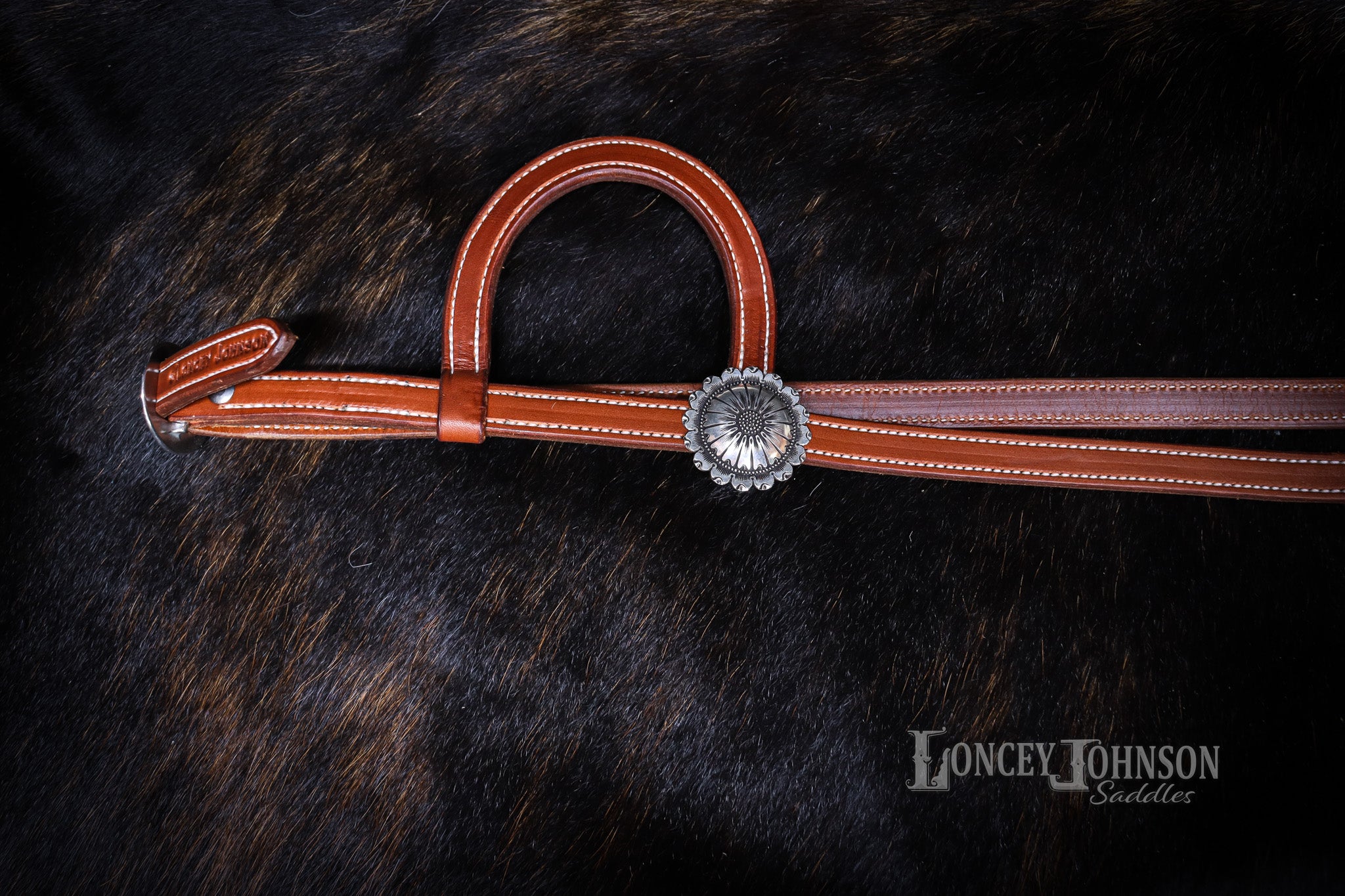 Loup Ear Bridle with Pat Horlacher Silver