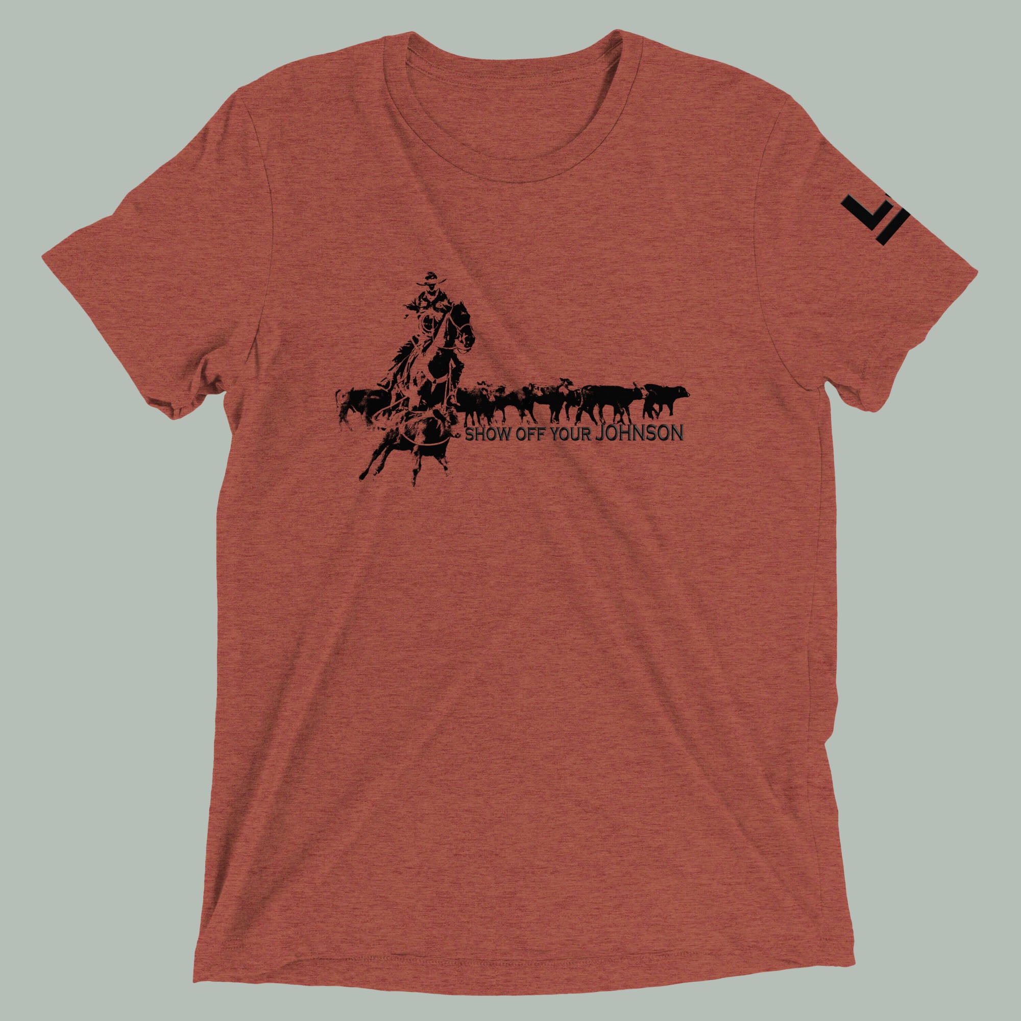 Cowboy Roping Graphic Tee